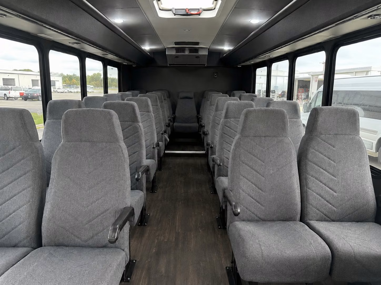 18 passenger minibus inside