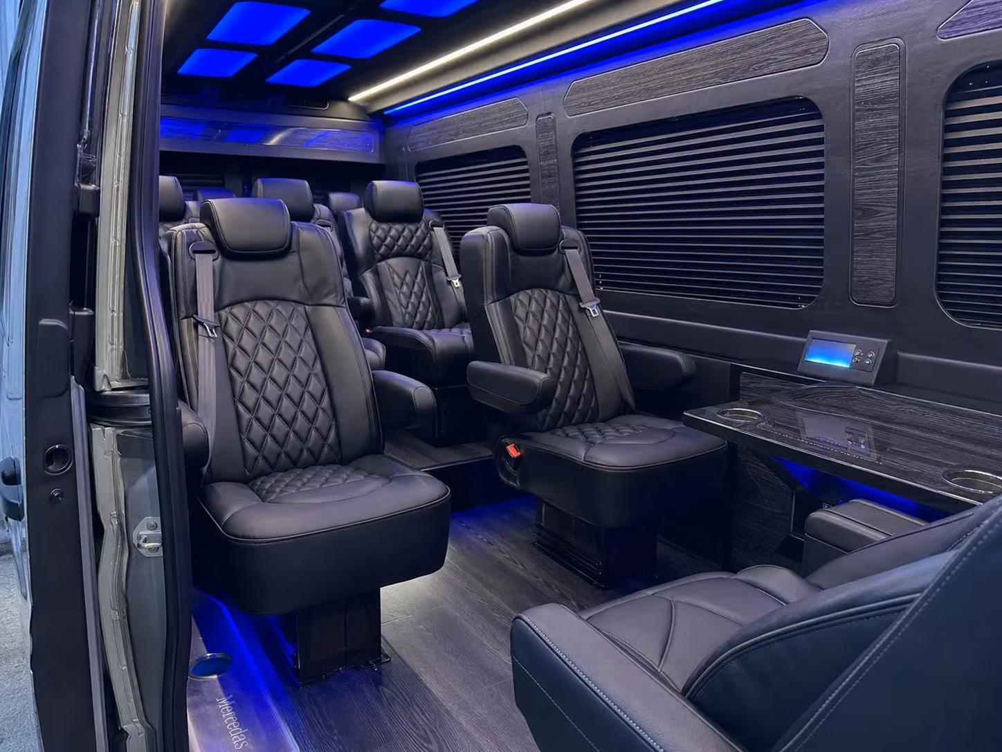 sprinter van transportation for groups and events across napa